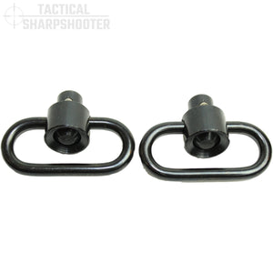1.5" Recessed Push Button Swivel Set (1-Pair)-Swivels-Tactical Sharpshooter