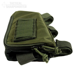 Sniper Stockpack - Green - Synthetic Suede Cheeckpad-Stock Packs-Tactical Sharpshooter