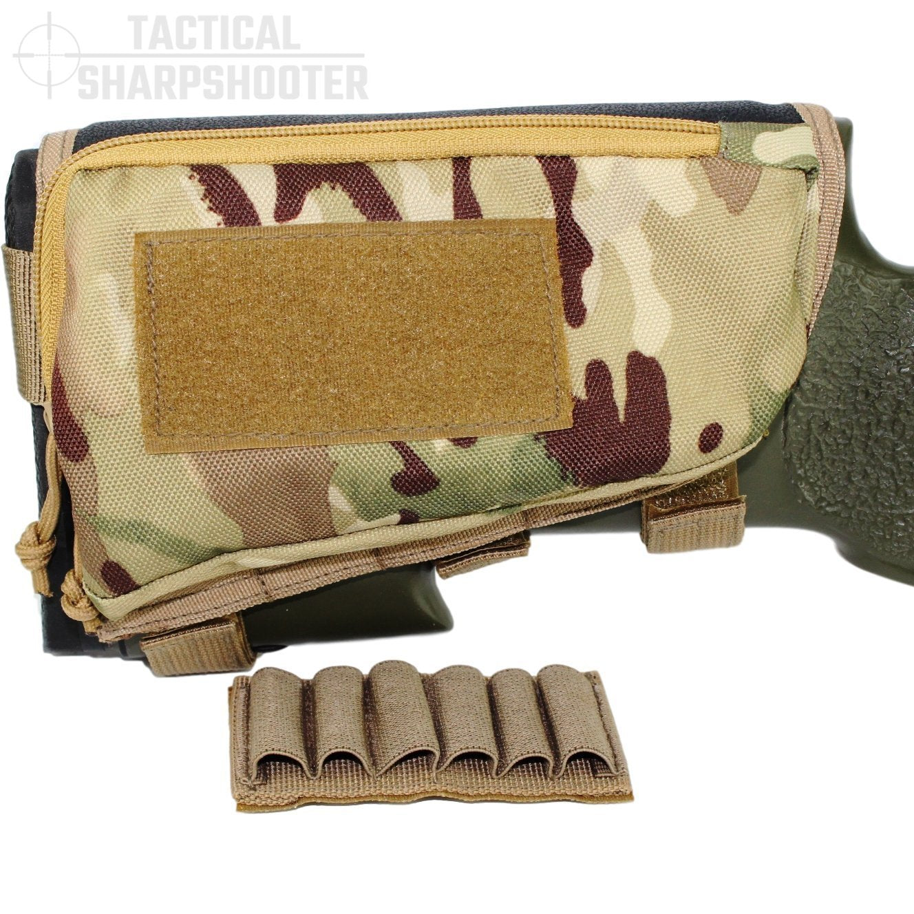 Stock Pack Rifle Stock Pack | Cheek Pad | Buttstock Pouch | Cheek Riser |Ammo ...