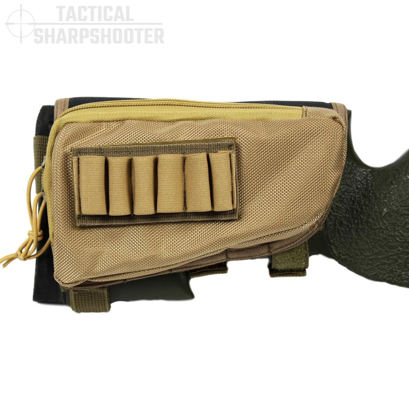 Stock Pack Rifle Stock Pack | Cheek Pad | Buttstock Pouch | Cheek Riser |Ammo ...